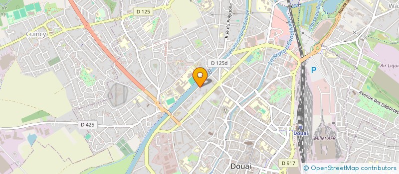 localisation de l'entreprise AL CONCEPT  DOUAI