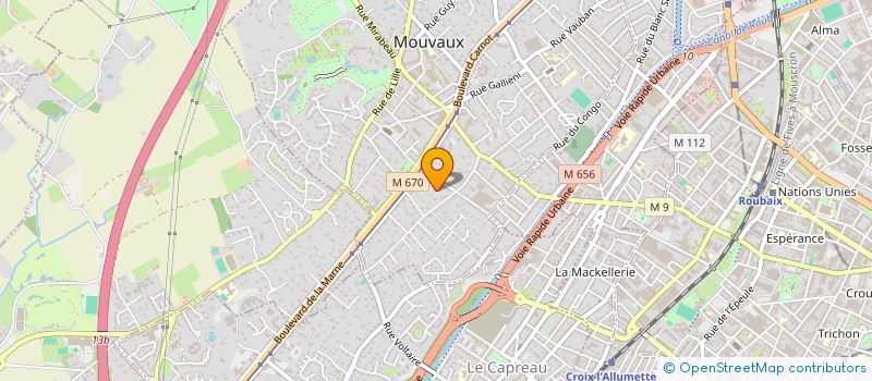 localisation de l'entreprise AL CONSEIL  MOUVAUX