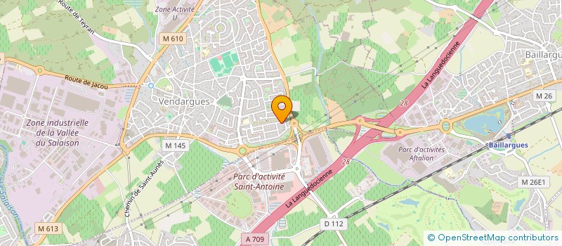 localisation de l'entreprise AL CONSEIL CONCEPTION MAITRISE à VENDARGUES