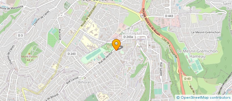 localisation de l'entreprise AL CONSEIL ENTREPRISE  BIHOREL