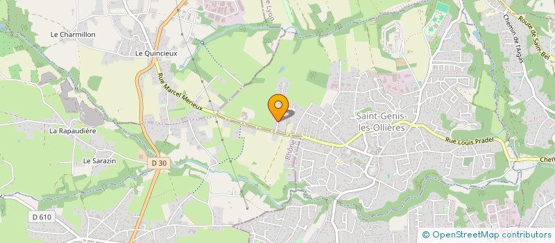 localisation de l'entreprise AL CONSEIL RH à SAINT-GENIS-LES-OLLIERES