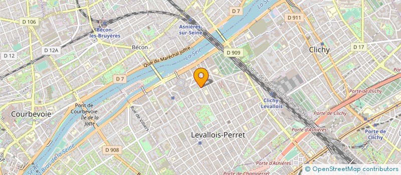 localisation de l'entreprise AL CONSULTING à LEVALLOIS PERRET