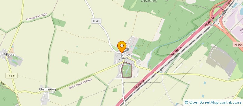 localisation de l'entreprise AL COURAGE RH à JANVRY