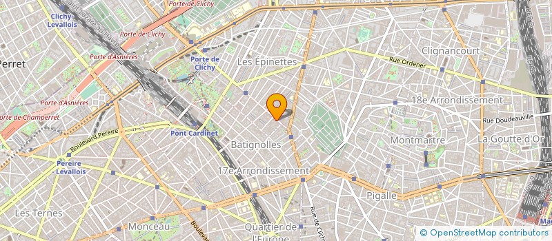 localisation de l'entreprise AL CREATION à PARIS