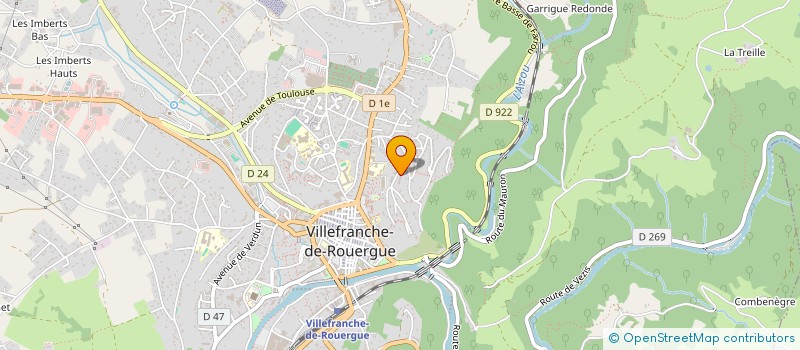 localisation de l'entreprise AL DECO à VILLEFRANCHE-DE-ROUERGUE
