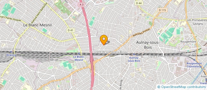 localisation de l'entreprise AL DECOR à AULNAY-SOUS-BOIS