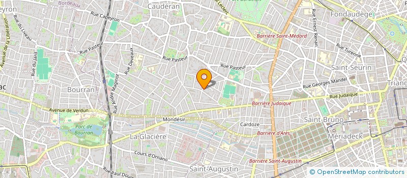 localisation de l'entreprise AL DENTE  BORDEAUX