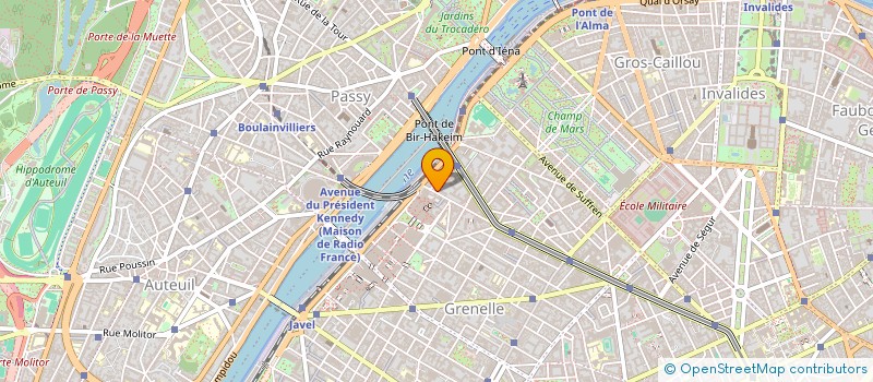 localisation de l'entreprise AL DESIGN à PARIS