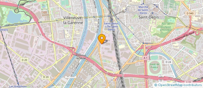 localisation de l'entreprise AL DIFFUSION  SAINT-DENIS