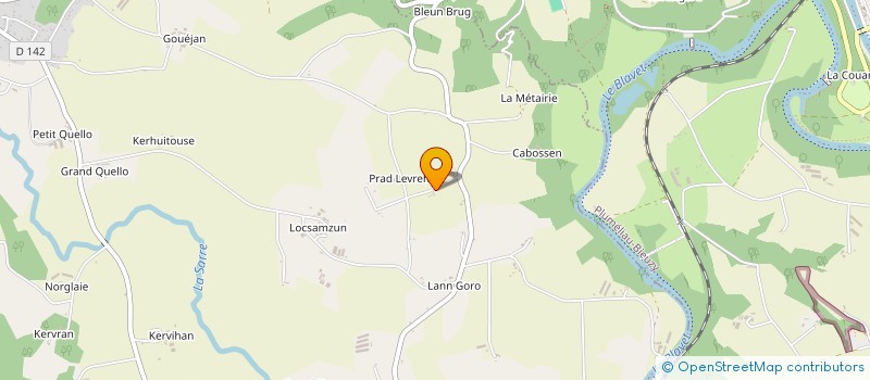 localisation de l'entreprise AL-DJ  PLUMELIAU-BIEUZY