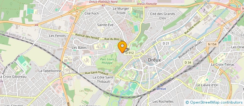 localisation de l'entreprise AL DRINKS à DREUX