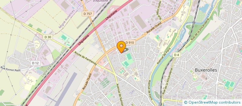 localisation de l'entreprise AL.DUMITRU-R.PETITPREZ  POITIERS