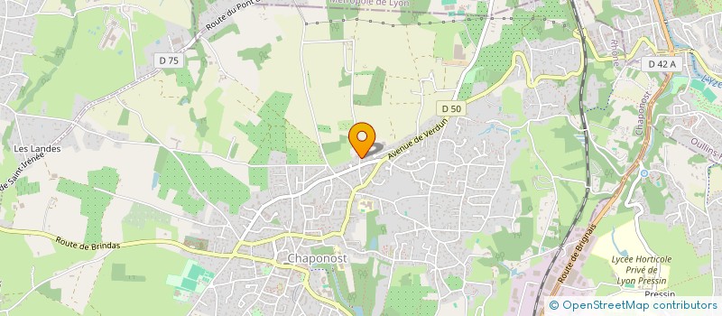 localisation de l'entreprise AL-E-MI  CHAPONOST