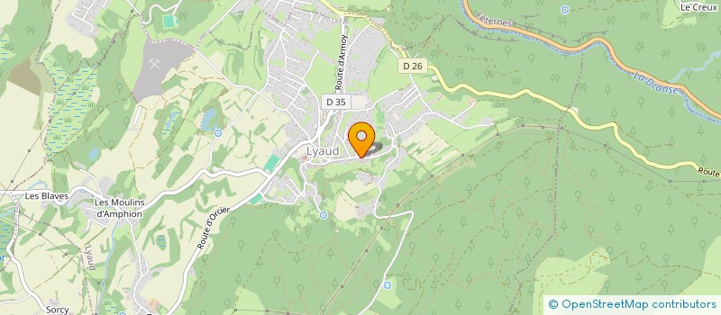 localisation de l'entreprise AL ECO-CONSEILS à THONON-LES-BAINS
