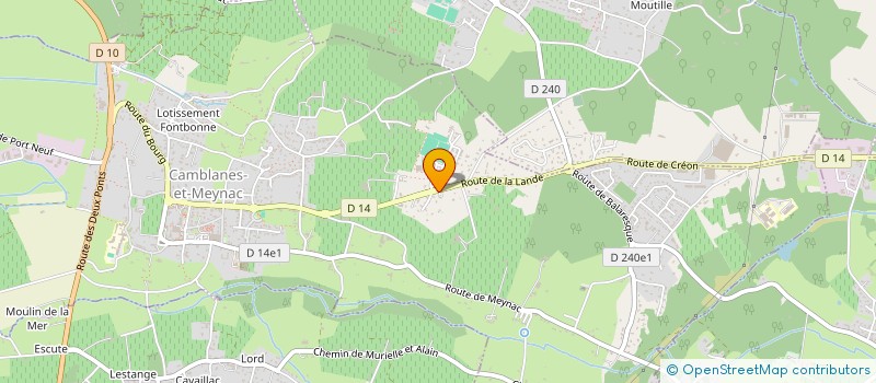 localisation de l'entreprise AL-EM  CAMBLANES-ET-MEYNAC