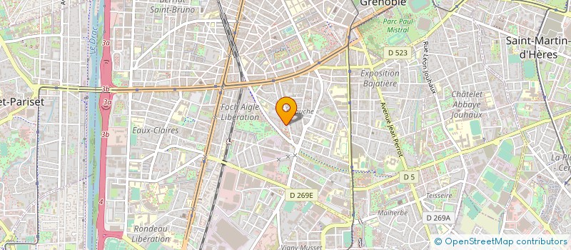 localisation de l'entreprise AL ENERGIE à GRENOBLE