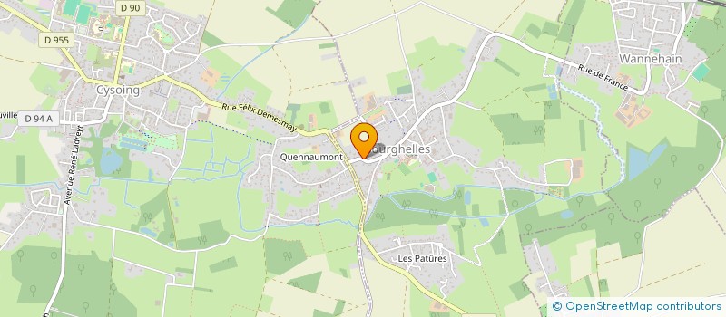 localisation de l'entreprise AL'ESTHETIQUE à BOURGHELLES