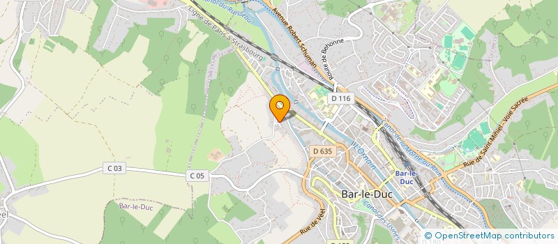 localisation de l'entreprise AL ET MAR à BAR-LE-DUC