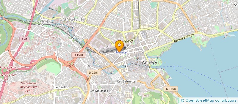 localisation de l'entreprise AL EVENTS à ANNECY