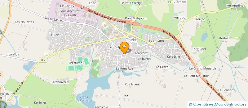 localisation de l'entreprise AL EXTENSION à THEIX-NOYALO