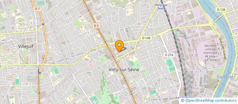 localisation de l'entreprise AL FAME DAYS (AFD) à VITRY-SUR-SEINE