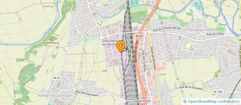 localisation de l'entreprise AL FARO  MUNDOLSHEIM