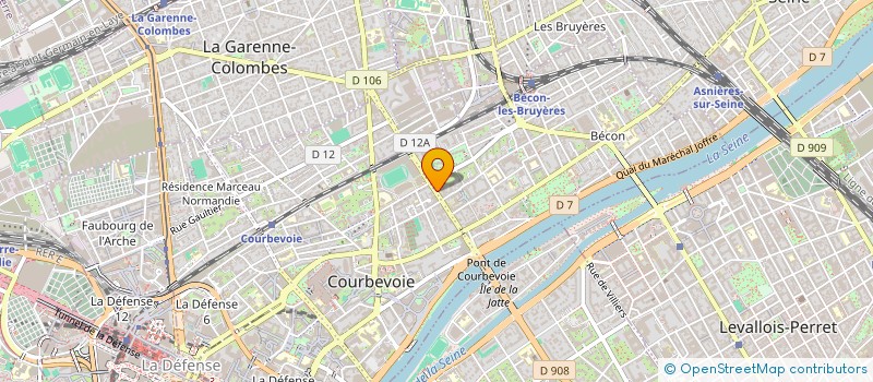 localisation de l'entreprise AL FATH à COURBEVOIE
