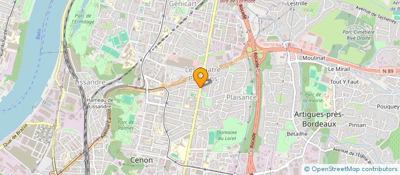 localisation de l'entreprise AL FATH à CENON