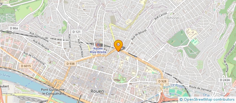 localisation de l'entreprise AL FOOD à ROUEN