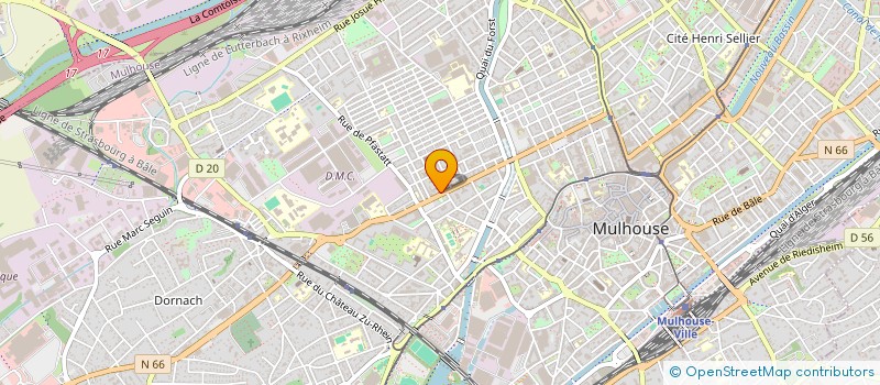 localisation de l'entreprise AL FORAT à MULHOUSE