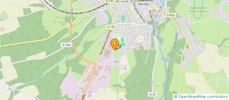 localisation de l'entreprise AL FOUQUET  BERNAY