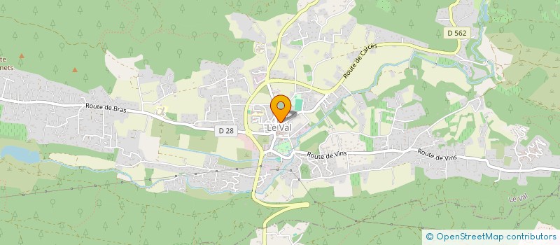 localisation de l'entreprise AL GEN à LE VAL