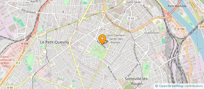 localisation de l'entreprise AL GRAPHIC à ROUEN