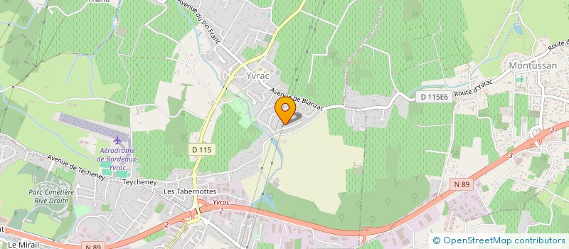 localisation de l'entreprise AL HAJOUI  YVRAC