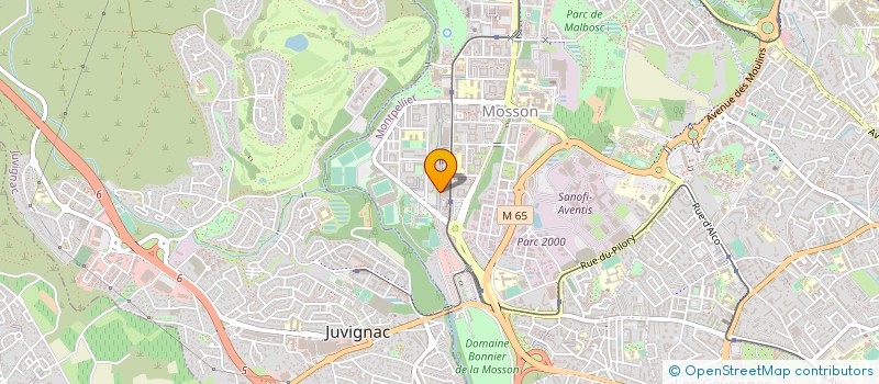 localisation de l'entreprise AL HANA à MONTPELLIER