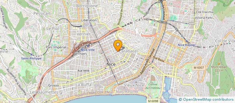 localisation de l'entreprise AL HIRAH INTERNATIONAL SARL à NICE