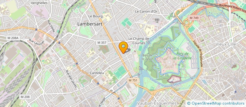localisation de l'entreprise AL HOLDING à LAMBERSART