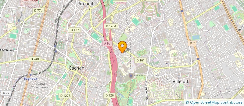 localisation de l'entreprise AL HOLDING  VILLEJUIF