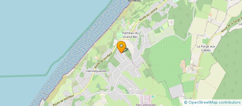 localisation de l'entreprise AL HOLDING  TROUVILLE-SUR-MER