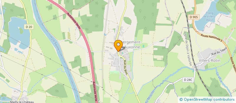 localisation de l'entreprise AL I RUZ  PONTAILLER-SUR-SAONE