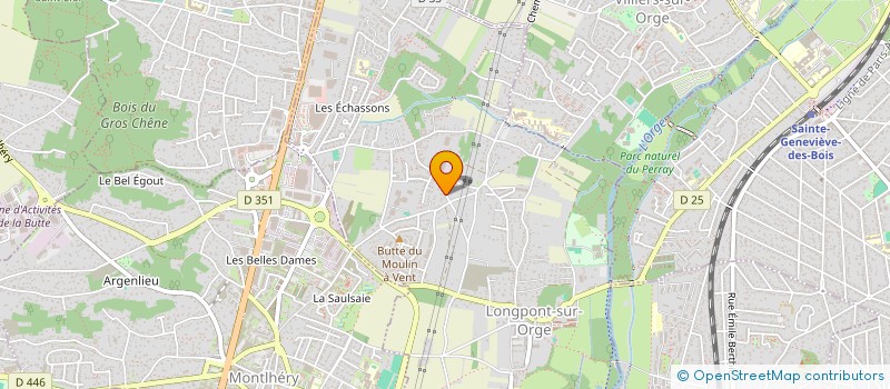 localisation de l'entreprise AL IMMO à LONGPONT-SUR-ORGE