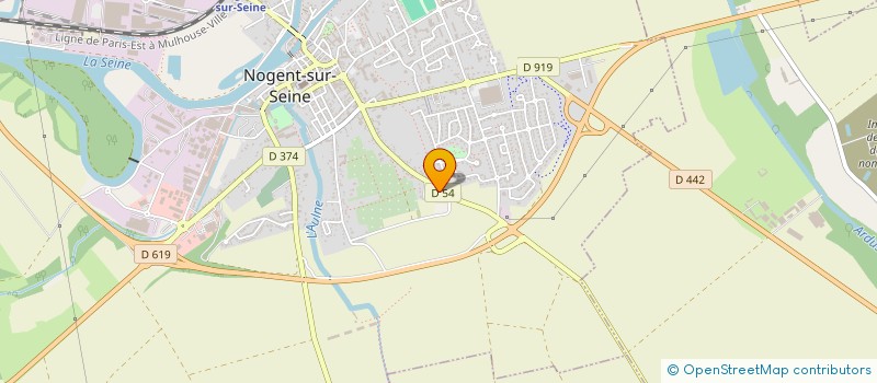 localisation de l'entreprise AL IMMOBILIER  NOGENT-SUR-SEINE