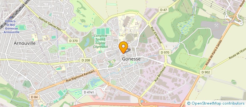 localisation de l'entreprise AL IMMOBILIER  GONESSE