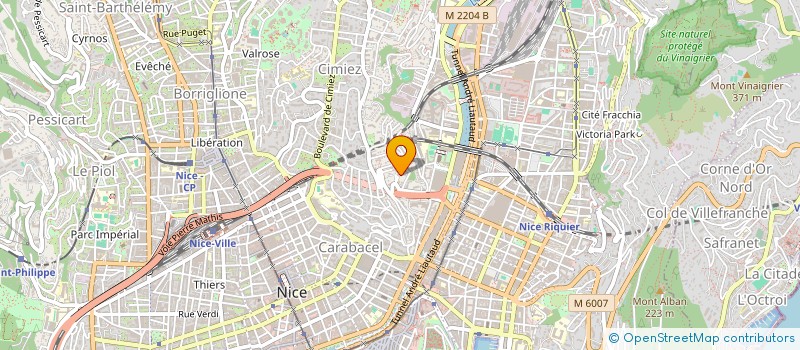 localisation de l'entreprise AL'INDALUZ à NICE