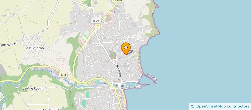 localisation de l'entreprise AL INGENIERIE à BINIC-ETABLES-SUR-MER