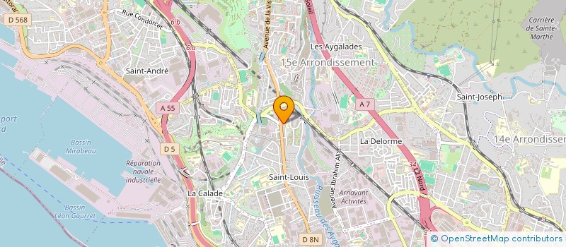 localisation de l'entreprise AL INSAF à MARSEILLE