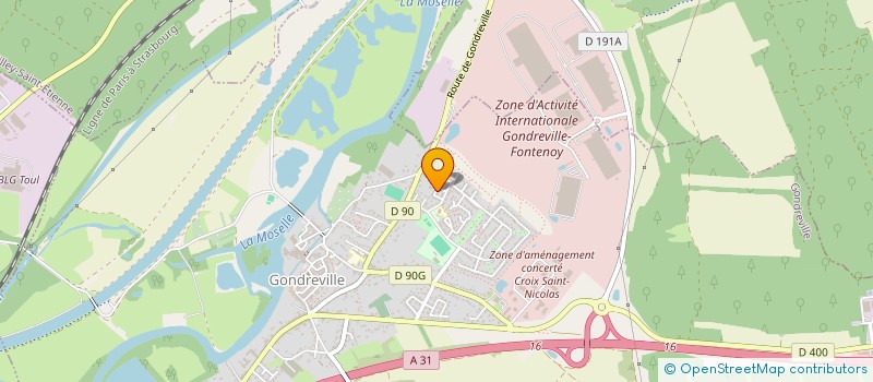 localisation de l'entreprise AL INVEST  GONDREVILLE