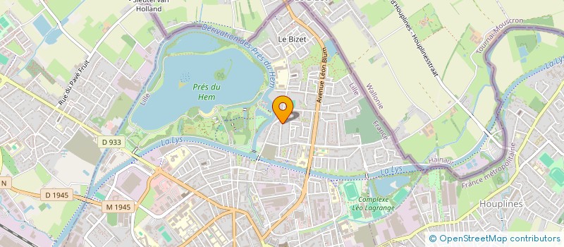 localisation de l'entreprise AL INVEST  ARMENTIERES