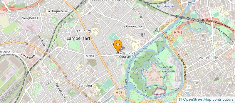 localisation de l'entreprise AL INVEST à LAMBERSART