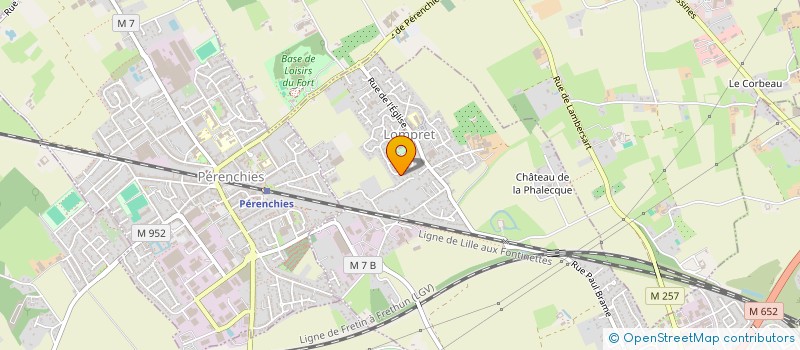 localisation de l'entreprise AL INVEST à LOMPRET